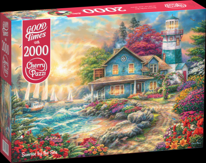 Puzzle 2000 CherryPazzi Sunrise By The Sea 50002 -  | okładka