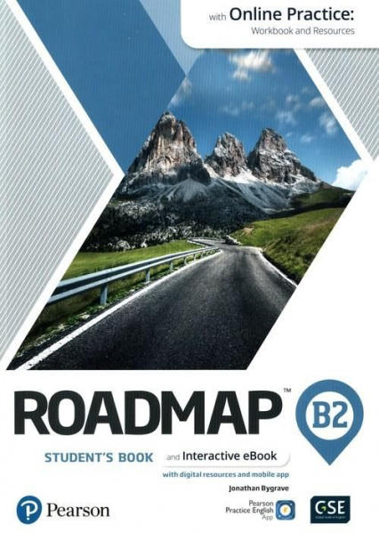 Roadmap B2 Students' Book with digital resources and mobile app with Online Practice + Ebook - Bygrave Jonathan | okładka