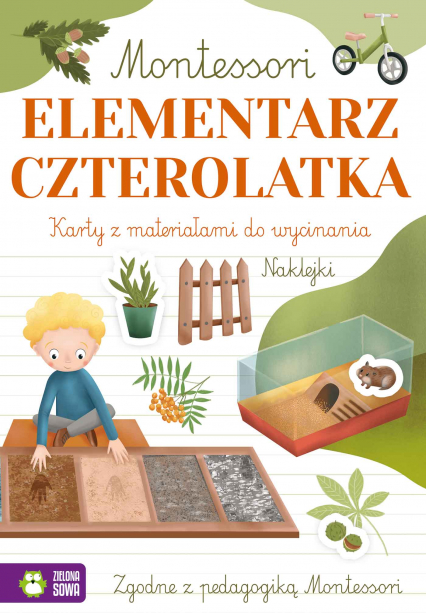 Elementarz czterolatka. Montessori - Zuzanna Osuchowska | okładka