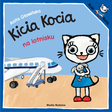Kicia Kocia na lotnisku. Kicia Kocia -  | okładka