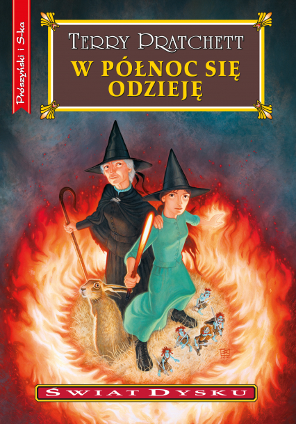 W północ się odzieję. Świat Dysku wyd. 2023 - Piotr W.  Cholewa, Terry Pratchett | okładka