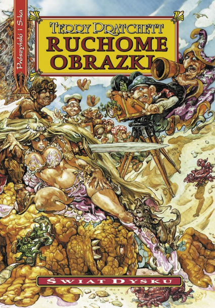 Ruchome obrazki. Świat Dysku - Terry Pratchett | okładka