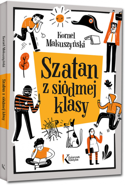 Szatan z siódmej klasy - Kornel  Makuszyński | okładka