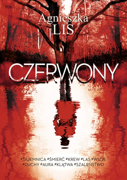 Czerwony WIELKIE LITERY - Agnieszka Lis | okładka