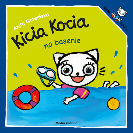 Kicia Kocia na basenie. Kicia Kocia -  | okładka