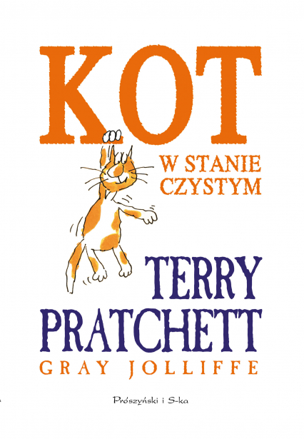 Kot w stanie czystym wyd. 2024 - Terry Pratchett | okładka