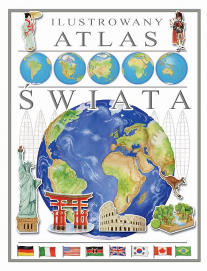 Ilustrowany atlas świata -  | okładka