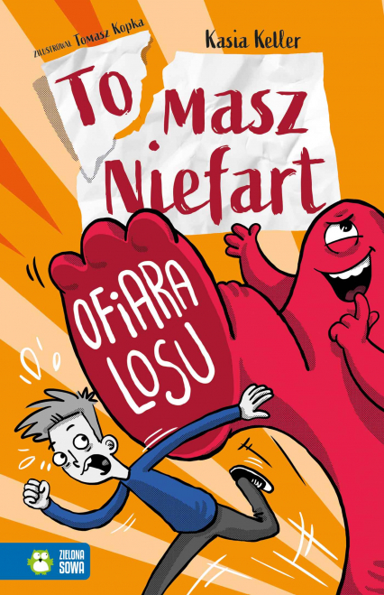 Ofiara losu. Tomasz Niefart - Kasia Keller | okładka