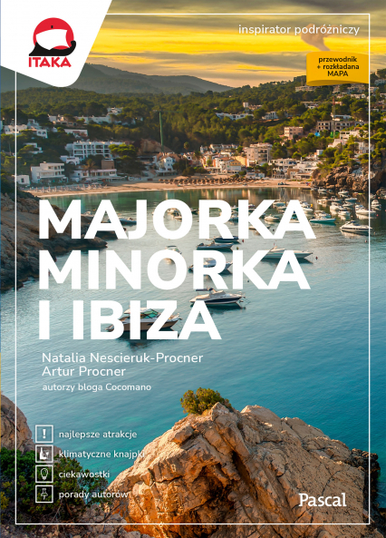 Majorka, Minorka i Ibiza. Inspirator podróżniczy wyd. 2024 -  | okładka