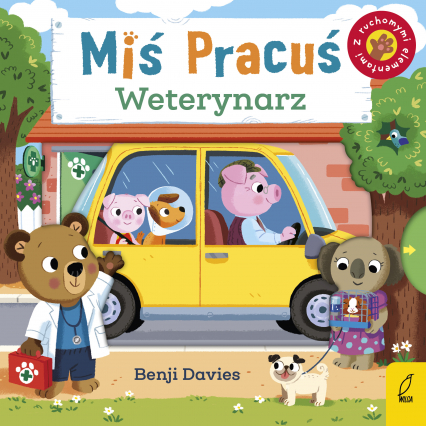 Miś Pracuś. Weterynarz - Benji Davies | okładka