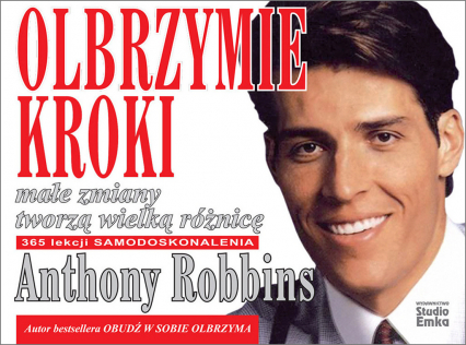 Olbrzymie kroki wyd. 2024 - Anthony Robbins | okładka