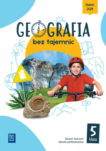 Geografia bez tajemnic zeszyt ćwiczeń klasa 5 szkoła podstawowa -  | okładka