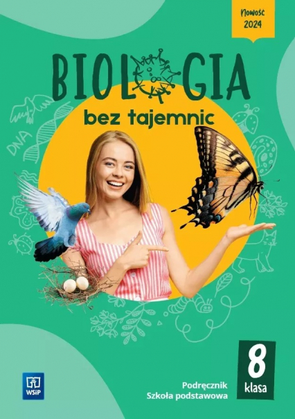 Biologia bez tajemnic podręcznik klasa 8 szkoła podstawowa -  | okładka