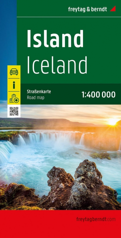 Mapa Islandia 1:400 000 FB -  | okładka