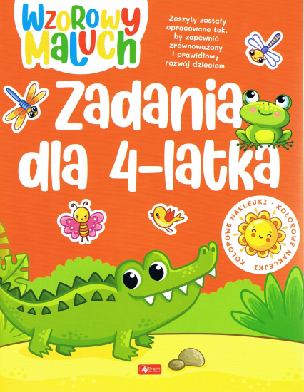 Wzorowy maluch. Zadania 4-latka - Opracowanie Zbiorowe | okładka