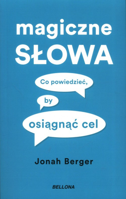 Magiczne słowa - Jonah Berger | okładka