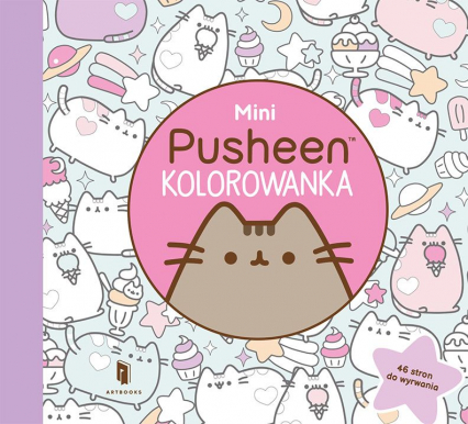 Mini Kolorowanka Pusheen - Claire Belton | okładka