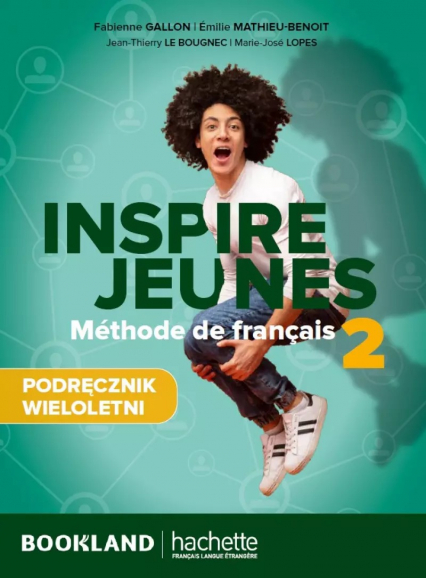 Inspire Jeunes 2 podręcznik + audio online - Gallon Fabienne | okładka