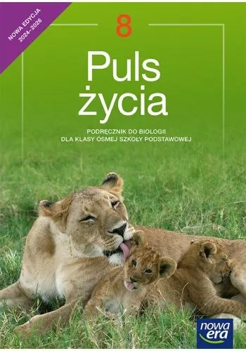 Biologia Puls życia NEON podręcznik dla klasy 8 szkoły podstawowej EDYCJA 2024-2026 - Boczarowski Andrzej | okładka