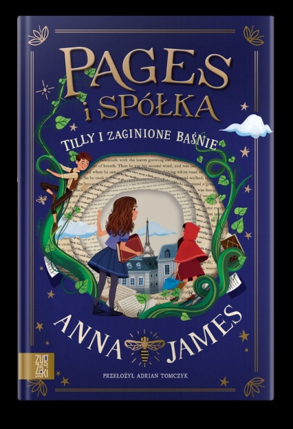 Tilly i zaginione baśnie - Anna James | okładka