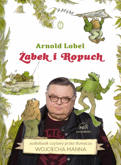 Żabek i Ropuch. Audiobook - Arnold Lobel | okładka