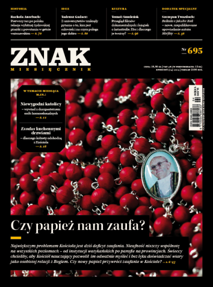 Miesięcznik „ZNAK”, kwiecień 2013, nr 695 -  | okładka