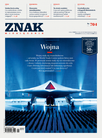 Miesięcznik „ZNAK”, styczeń 2014, nr 704 -  | okładka