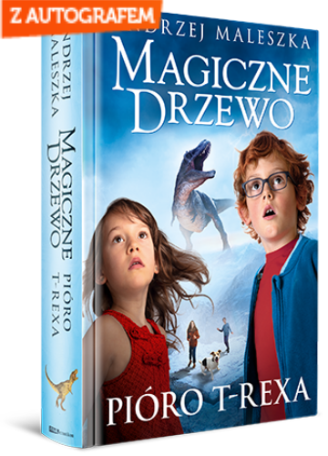 Magiczne Drzewo. Pióro T-rexa. Tom 11 - Andrzej Maleszka | okładka