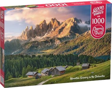 Puzzle 1000 CherryPazzi Mountain Scenery in the Dolomites 30103 -  | okładka