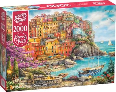 Puzzle 2000 CherryPazzi A Beautiful Day at Cinque Terre 50071 -  | okładka