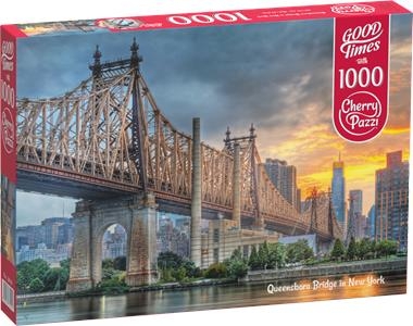 Puzzle 1000 CherryPazzi Queensboro Bridge in New York 30141 -  | okładka