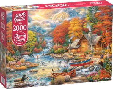 Puzzle 2000 CherryPazzi Treasures of the Great Outdoors 50095 -  | okładka