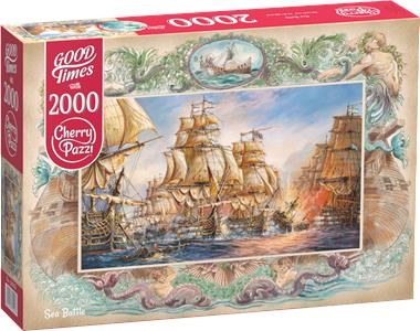Puzzle 2000 CherryPazzi Sea Battle 50026 -  | okładka