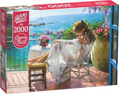 Puzzle 2000 CherryPazzi Beauty and Blue Sea 50064 -  | okładka