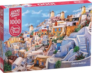 Puzzle 1000 CherryPazzi Color di Santorini 30035 -  | okładka
