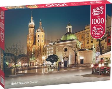 Puzzle 1000 CherryPazzi Market Square in Cracow 30004 -  | okładka