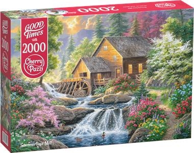 Puzzle 2000 CherryPazzi Summertime Mill 50019 -  | okładka