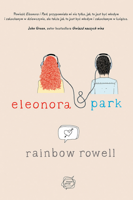 Eleonora i Park  - Rainbow  Rowell | okładka