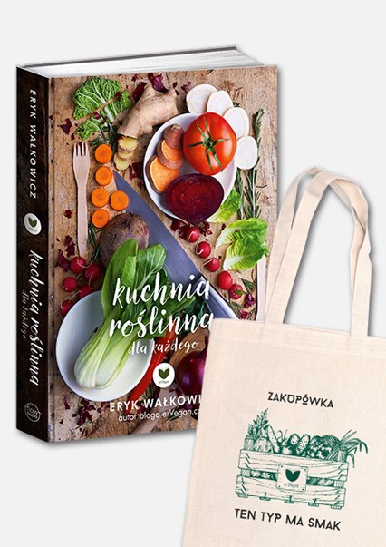 ErVegan. Kuchnia roślinna dla każdego - Eryk Wałkowicz | okładka