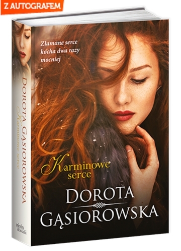 Karminowe serce - Dorota Gąsiorowska | okładka