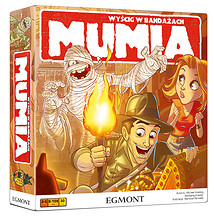 Mumia - wyścig w bandażach - gra planszowa -  | okładka