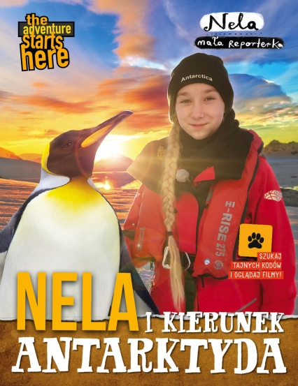 Nela i kierunek Antarktyda - Nela Mała Reporterka | okładka