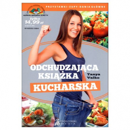 Odchudzająca książka kucharska - Tanya Valko | okładka