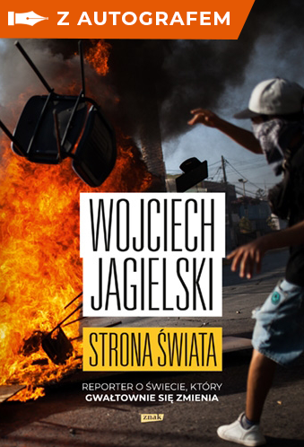 Strona świata - autograf - Wojciech Jagielski | okładka