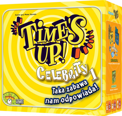Time's Up: Celebrity 1 - gra karciana -  | okładka