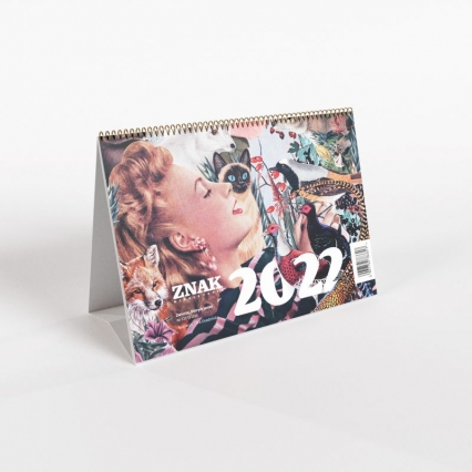 Kalendarz miesięcznika Znak na 2022 r - zbiorowe opracowanie | okładka
