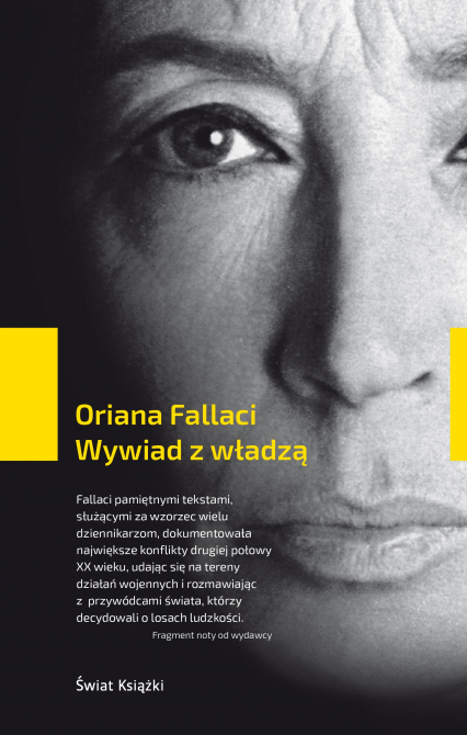 Wywiad z władzą -  Oriana Fallaci | okładka