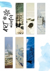 Pakiet zakładek ART WINTER -  | mała okładka