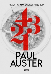 4 3 2 1 - Paul Auster | mała okładka