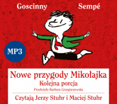 Nowe przygody Mikołajka. Kolejna porcja. Audio - René Goscinny  | mała okładka